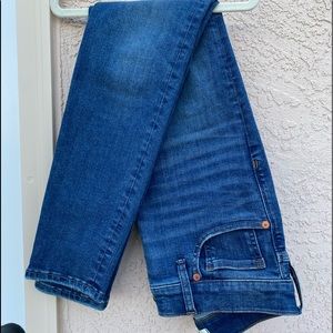 Madewell jeans 9” mid-rise skinny petite